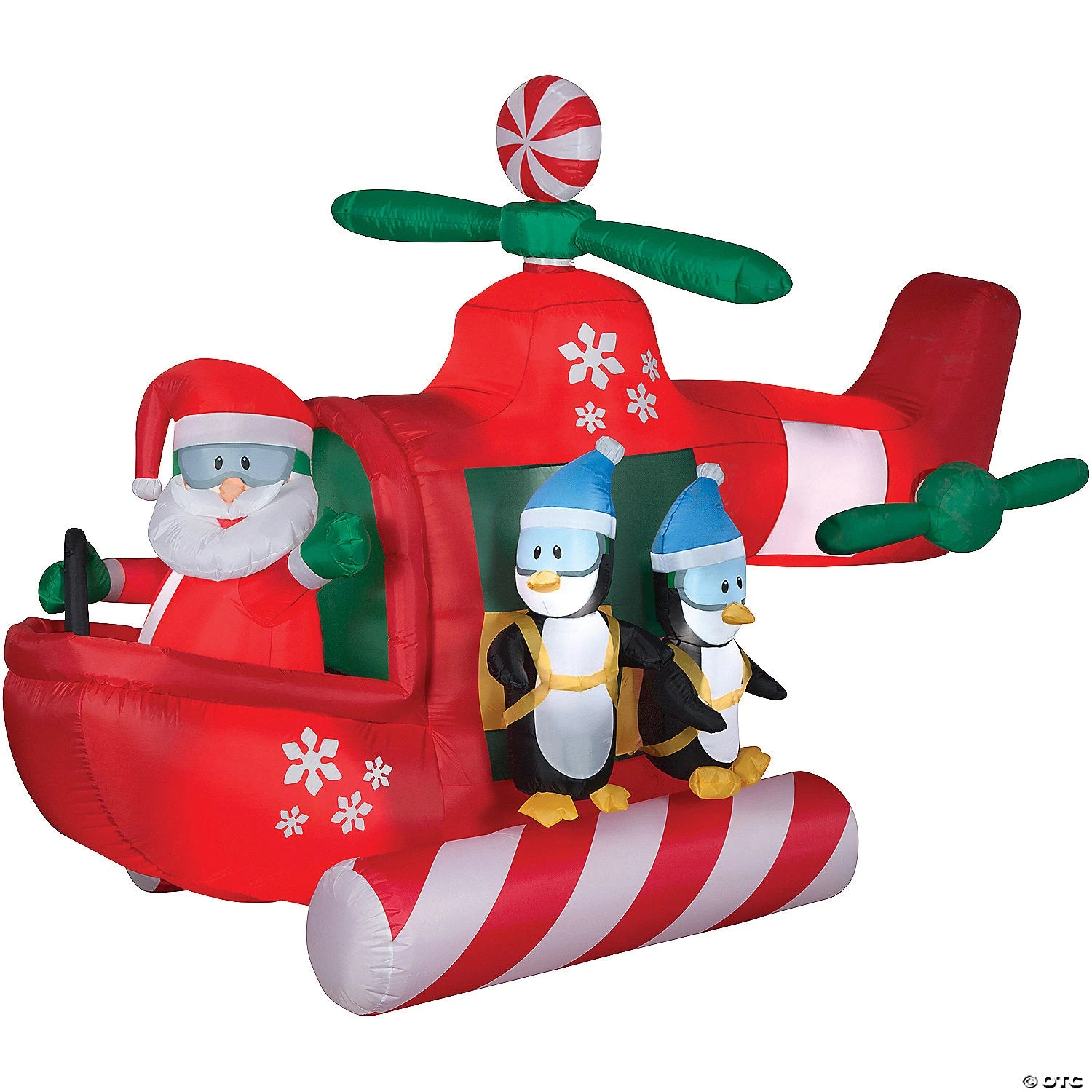 9ft Airblown Animated Helicopter Christmas Inflatable 2 9ft Airblown Animated Helicopter Christmas Inflatable - Image 2