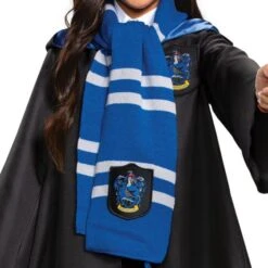 Disguise Harry Potter Ravenclaw Scarf -Family Halloween Store Sales Store 108179 girl alt1 patches