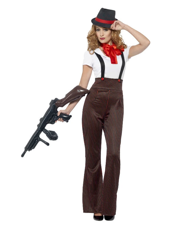 20s Glam Gangster Women's Costume 1 20s Glam Gangster Women's Costume