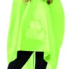 Flower Party Poncho Adult Neon