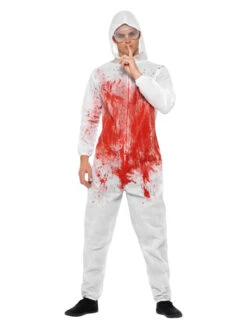 Bloody Forensic Overall Adult Costume