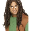 Dreadlock Brown Men's Wig