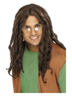 Dreadlock Brown Men's Wig