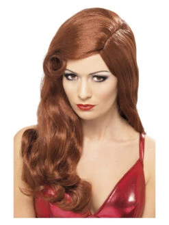 20s Silver Screen Sensation Women's Auburn Wig