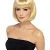Partyrama Women's Blonde Bob Wig With Fringe