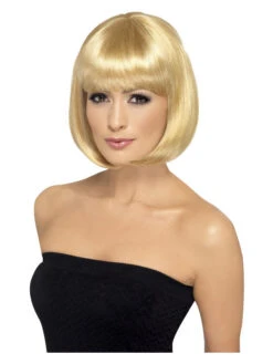 Partyrama Women's Blonde Bob Wig With Fringe