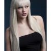 Jessica Fever Women's Blonde Wig Long With Fringe