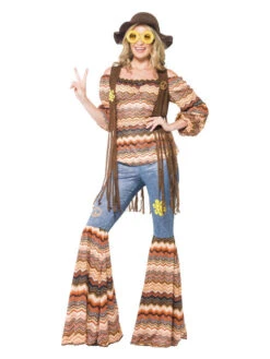 70s Harmony Hippie Women's Costume