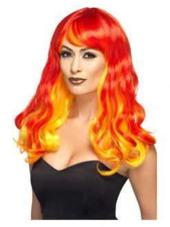 Ombre Devil Flame Women's Wig