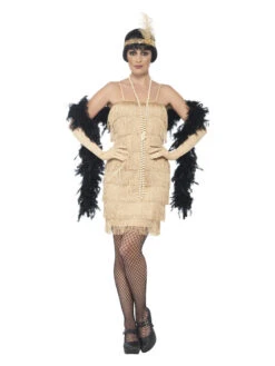 20's Flapper Women's Gold Costume