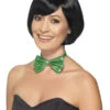 Sequin Green Bow Tie