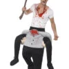 Piggyback Ride A Headless Man Halloween Adult Costume