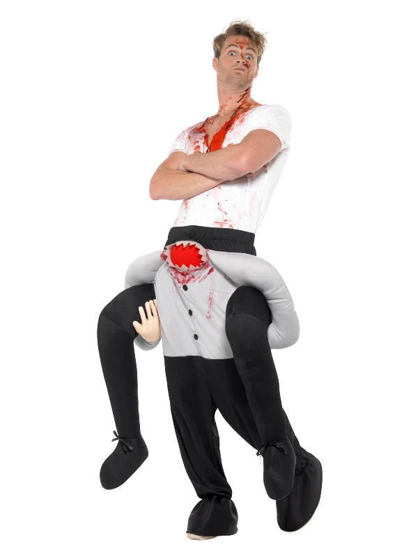 Piggyback Ride A Headless Man Halloween Adult Costume 2 Piggyback Ride A Headless Man Halloween Adult Costume - Image 2