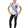 Victorian Suffragette Sash & Rosette