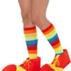 Spotty Clown Adult Shoe Covers