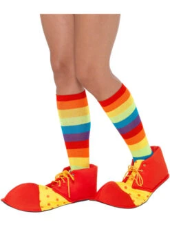 Spotty Clown Adult Shoe Covers