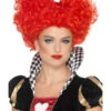 Heart Wig Women's Red Hair Queen