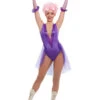 Trapeze Artist Women's Purple Circus Costume