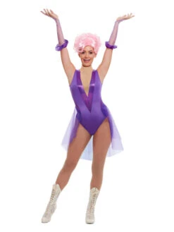 Trapeze Artist Women's Purple Circus Costume