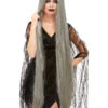 Witch Wig Extra Long Grey