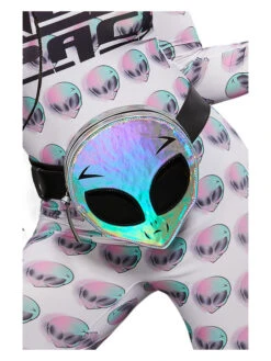 Fever Holographic Alien Bum Bag Adults