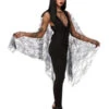Fever Spider Web Lace Poncho Women's