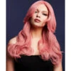 Fever Nicole Women's Ash Pink Wig Long Soft Wave