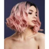 Fever Kourtney Women's Baby Pink Wig Two Toned Curls Long Bob