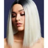 Fever Kylie Women's Ice Blonde Wig Two Toned Long Bob