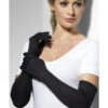 Gloves Long Black Women's