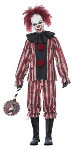 Men's Nightmare Clown Costume