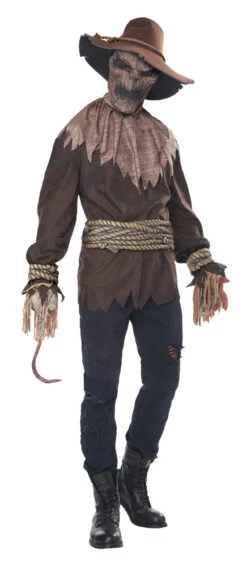 Men's Killer In The Cornfield Scarecrow Costume