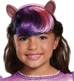 Disguise Twilight Sparkle Headpiece With Hair - Child - My Little Pony
