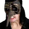 Fun World Men's Raven Venetian Mask