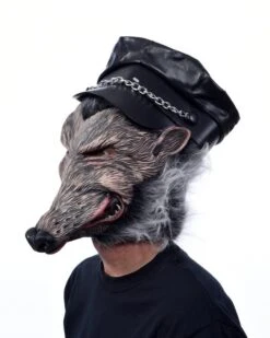 Dirty Rat Latex Face Mask Rodent With Hat -Family Halloween Store Sales Store M3051L 600x crop center d74790de cb46 4591 9916 140efb1d3b75