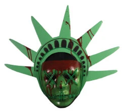 Trick Or Treat StudiosLady Liberty Light-Up Mask The Purge: Election Year -Family Halloween Store Sales Store MABZUS100