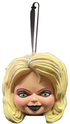 TRICK OR TREAT STUDIOS Holiday Horrors Bride Of Chucky, Tiffany Ornament