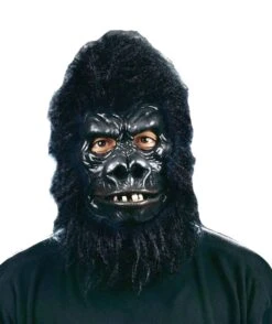 Deluxe Gorilla, Primate Ape Latex Face Mask -Family Halloween Store Sales Store MSN23250