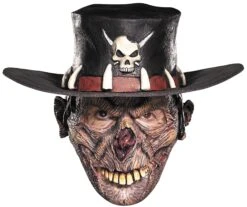 Disguise Outback Zombie Adult Mask With Australian Hat