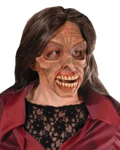 Mrs. Living Dead Female Zombie Latex Face Mask -Family Halloween Store Sales Store MSN552050