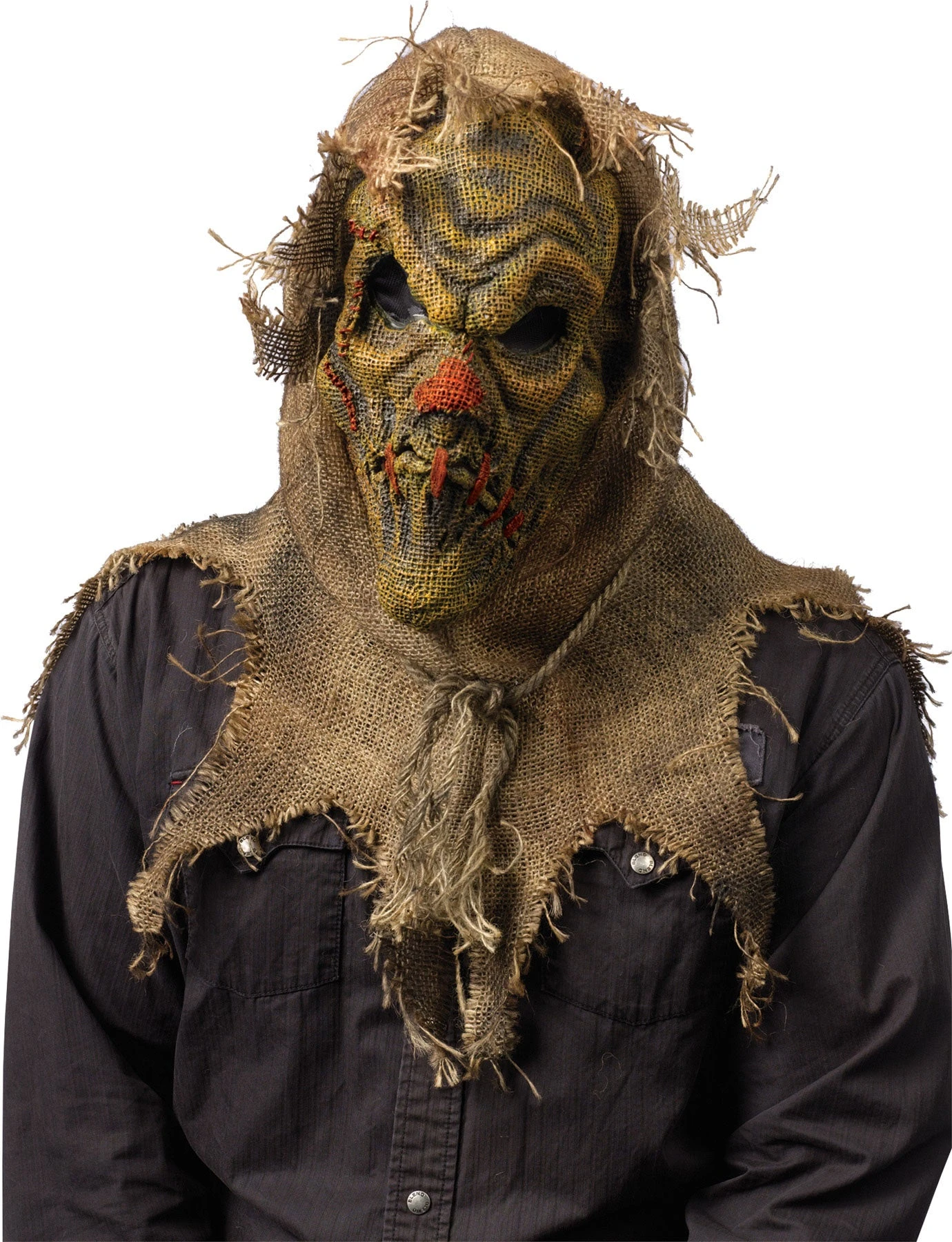 Fun World Scarecrow Mask Natural 1 Fun World Scarecrow Mask Natural