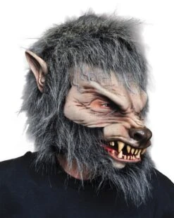 Great Wolf, Werewolf Latex Face Mask With Mouth Movement