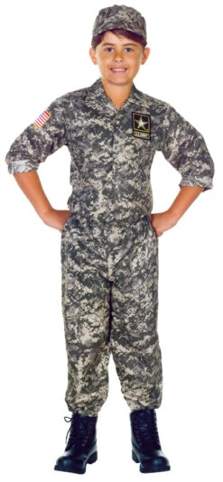 U.S. Army Camo Child Costume