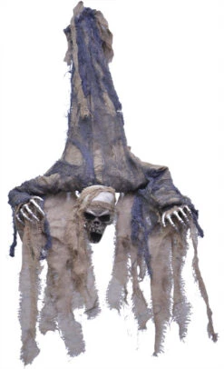 Hanging Upside Down Ghoul 36 Inches