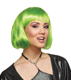 Backlight Bob Wig Blue Or Green