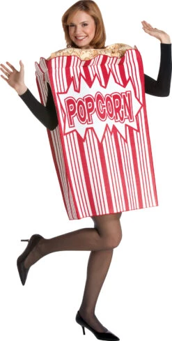 Movie Night Popcorn Adult Costume