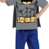 Batman Child T-Shirt With Cape And Mask