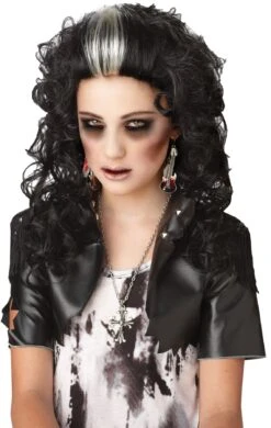 Black And White Wig