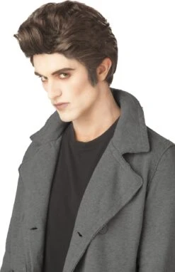 Love At First Bite Vampire Brown Wig