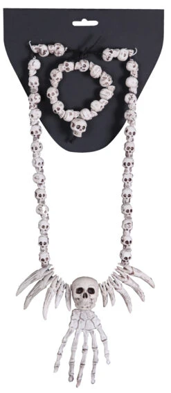 Sunstar Necklace Bracelet Combo-skulls